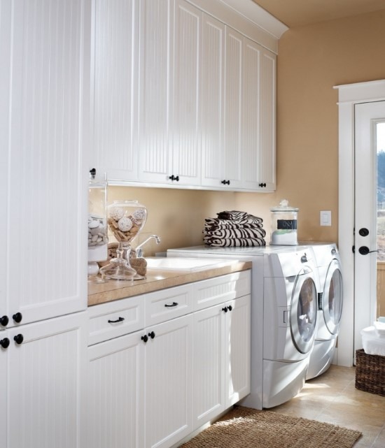28+ Small Laundry Room Ideas and Cabinets Designs - ARCHLUX.NET