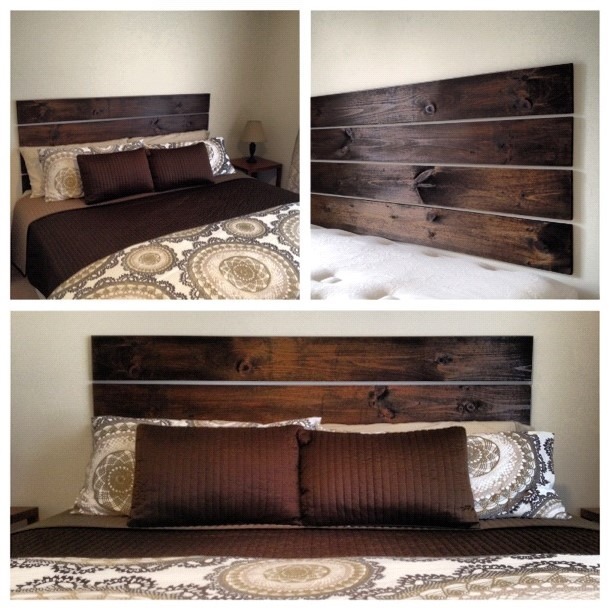 DIY Wood Headboard Ideas - Build Yourself A Floating Headboard