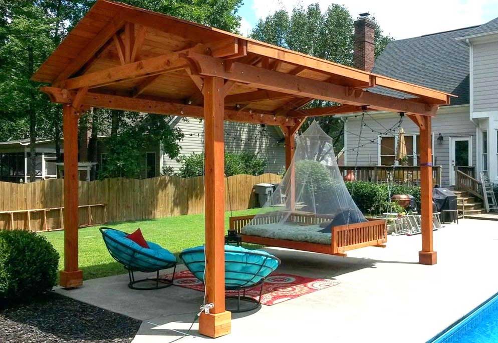 Budget Friendly DIY Patio Cover 