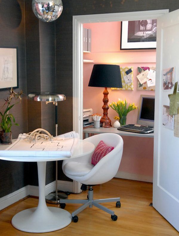Pink Hidden Office Pink Hidden Office